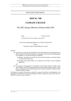 Thumbnail image for This commitment requires companies to measure and report on all their emissions-related to energy use to the Environment Agency, and purchase allowances. Organizations that use more than 6,000MWh per annum (equating approximately to an annual electricity bill of £1,000,000) will be under the scheme.