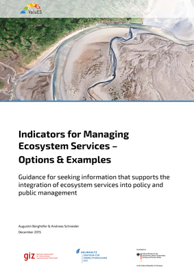 Thumbnail image for Guidance for seeking information that supports the integration of ecosystem services into policy and public management.