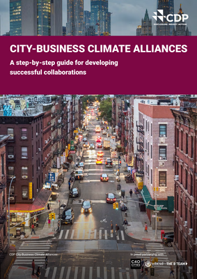 Thumbnail image for This guide aims to give cities a better understanding of their climate-related goals that need private sector collaboration, which to prioritize and which partners are best placed to help them achieve these. Cities will also be equipped with the knowledge to create partnerships that are well-governed, financially viable and which facilitate further and faster action on climate change.