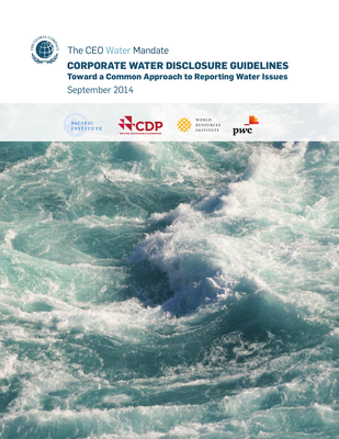 Thumbnail image for This document advances a common approach to corporate water disclosure that addresses the complexity and local nature of water resources.