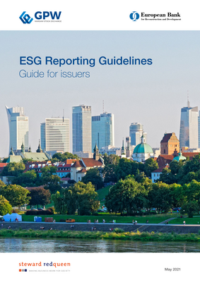 Thumbnail image for The ESG reporting Guidelines for GPW Listed Companies have been prepared in line with national and European Union regulations, including the Accountancy Act implementing the Non-Financial Reporting Directive and the Directive itself (NFRD/CSRD), the Sustainable Finance Disclosure Regulation (SFDR) and the EU Taxonomy Regulation at EU level, as well as the recommendations of the Task Force on Climate-related Financial Disclosures (TCFD) at the global level. The Guidelines are also based on the top corporate governance standards defined in the Best Practice for GPW Listed Companies 2021.