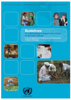 Thumbnail image for This document presents the methodology set out by UNCTAD’s BioTrade Initiative, which is aimed at supporting and consolidating the value chains for BioTrade products, particularly those destined for international markets.