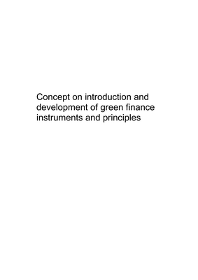 Thumbnail image for This project was established to assist the AIFC scope, conceptualize and initiate development of a domestic green financial system. Given its unique regulatory status, strong mandate for green finance development and the high political priority on achieving success, the AIFC is well placed to play a central, coordinating role.