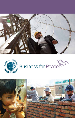 Thumbnail image for This document is concerned with Business for Peace (B4P) research which is interdisciplinary, leaning on business ethics, corporate responsibility, peace and conflict management, human security, law and human rights, gender, development economics, peace economics, and environmental studies. Scholarly interest focuses on how by moving from compliance, do-no-harm, and conflict-sensitive business practices, to pursuing ethical or responsible business practices, companies can address drivers of conflict, including structural inequalities, and create the conditions that lead to peace. The B4P field is framed by how a company impacts its workforce, the labor market, marketplace, government regulations, the environment, and the communities in which it is engaged. Examples of peace-related business activities include addressing discrimination and racial inequality, ensuring inclusive and participatory peace and transition processes, respecting internationally recognized labor standards and human rights, and improving protection mechanisms against exploitation and forced labor.