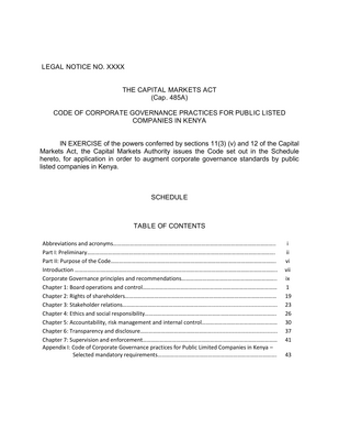 Thumbnail image for These Guidelines are intended to provide the minimum standards required from shareholders, directors, chief executive officers and management of a listed company so as to promote high standards of conduct as well as ensure that they exercise their duties and responsibilities with clarity, assurance and effectiveness.