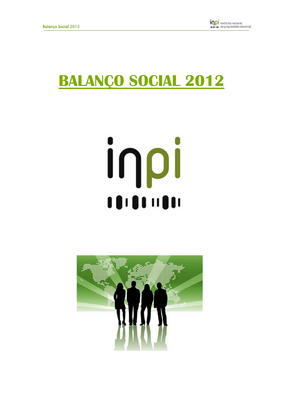 Thumbnail image for The Balanço Social is a report published annually by the Instituto Nacional da Propriedade Industrial (INPI) of Portugal as part of the Annual Activity Report. The report aims to provide transparency and accountability to the public by disclosing information about the organization's social, economic, and environmental performance. The report includes data on employee demographics, training and development programs, health and safety initiatives, and social responsibility activities. It also includes information on the organization's financial performance, such as revenue, expenses, and investments. The Balanço Social is an important tool for stakeholders, including employees, customers, suppliers, and investors, to understand the organization's impact and contributions to society. It also helps INPI to identify areas for improvement and to establish goals and targets for future performance.