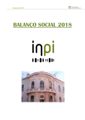 Thumbnail image for The Balanço Social is a report published annually by the Instituto Nacional da Propriedade Industrial (INPI) of Portugal as part of the Annual Activity Report. The report aims to provide transparency and accountability to the public by disclosing information about the organization's social, economic, and environmental performance. The report includes data on employee demographics, training and development programs, health and safety initiatives, and social responsibility activities. It also includes information on the organization's financial performance, such as revenue, expenses, and investments. The Balanço Social is an important tool for stakeholders, including employees, customers, suppliers, and investors, to understand the organization's impact and contributions to society. It also helps INPI to identify areas for improvement and to establish goals and targets for future performance.