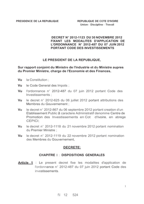 Thumbnail image for Togo's 2019 Investment Code aims to attract foreign investment and boost economic growth. It offers incentives like tax breaks, customs exemptions, and land access to investors in priority sectors like tourism, agriculture, and manufacturing. The code also guarantees free movement of capital and protects investors' rights.