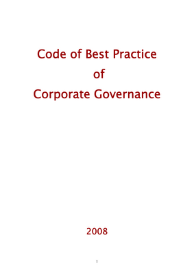 Thumbnail image for This Guide of best corporate governance practices for Tunisian corporations presents the major recommendations related to corporate management and control. It also includes international and national standards known for company’s good conduct and responsible management. The Guide aims at making Tunisian corporate governance system more transparent and intelligible. Its ultimate objective is to promote the trust in Tunisian corporations’ management and control of national and international investors, customers, employees and the community.