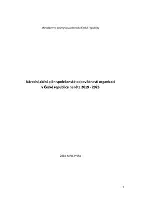 Thumbnail image for The action plan identifies good practices, national and international CSR development mapping and operation strategy to promote the implementation of CSR.