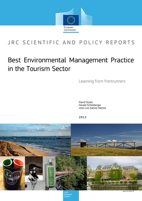 Thumbnail image for This document is intended to support environmental improvement efforts of all actors in the tourism sector. It can be used by all organisations and stakeholders of the sector who seek for reliable and proven information to improve their environmental performance. In case they have an environmental management system, such as EMAS, they can also use the document to develop it further, especially with respect to continuous environmental improvement measures and targets.