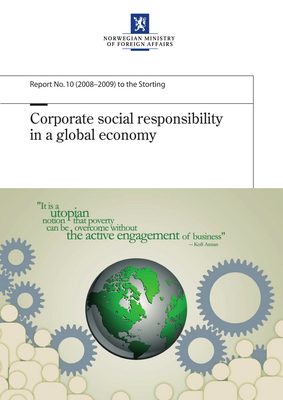 Thumbnail image for In its white paper on corporate social responsibility in a global economy, the Government outlines how it intends to address this issue. This document provides a brief overview of the white paper. It intends to provide useful information and stimulate debate.