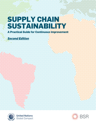 Thumbnail image for This document illustrates how companies can implement the Ten Principles of the UN Global Compact throughout their supply chains and integrate sustainability into procurement strategies. In 2015, the guide was revised to ensure the inclusion of and alignment with relevant standards and initiatives, and also to reflect current and emerging trends within this area. It includes several updated and new company examples. The second edition is available in English. The original Guide, launched in 2010, is available below in the indicated languages.